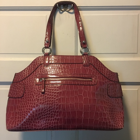Guess Raspberry Large Purse - Picture 2 of 8